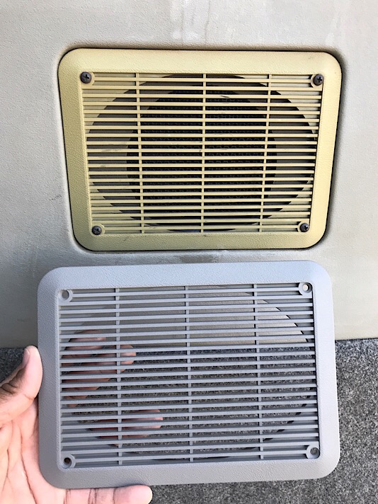 Speaker Grille - Before &amp; After